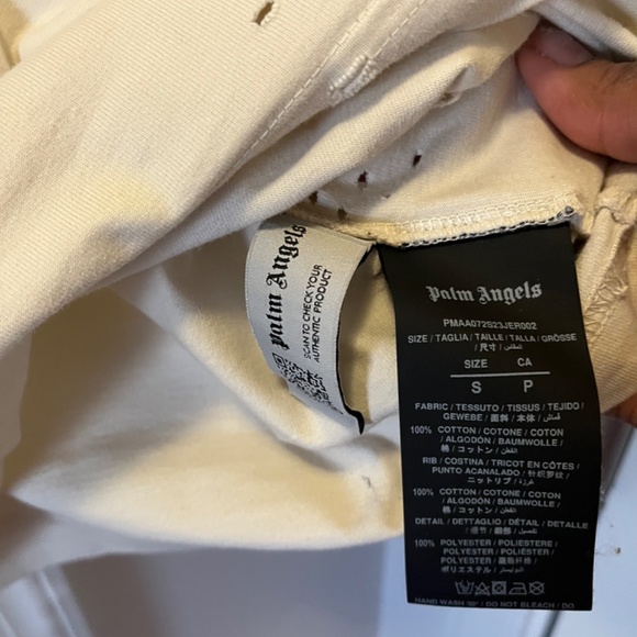 MEN’S PALM ANGELS T-SHIRT- SZ SMALL - Picture 4 of 5